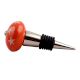 Orange Star Ceramic Wine Stopper (Pack Of One Piece)